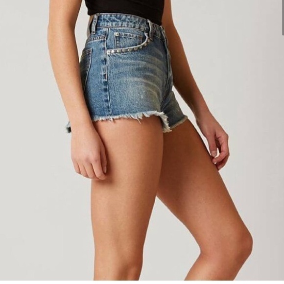 Band Of Gypsies Denim Shorts - Picture 2 of 5